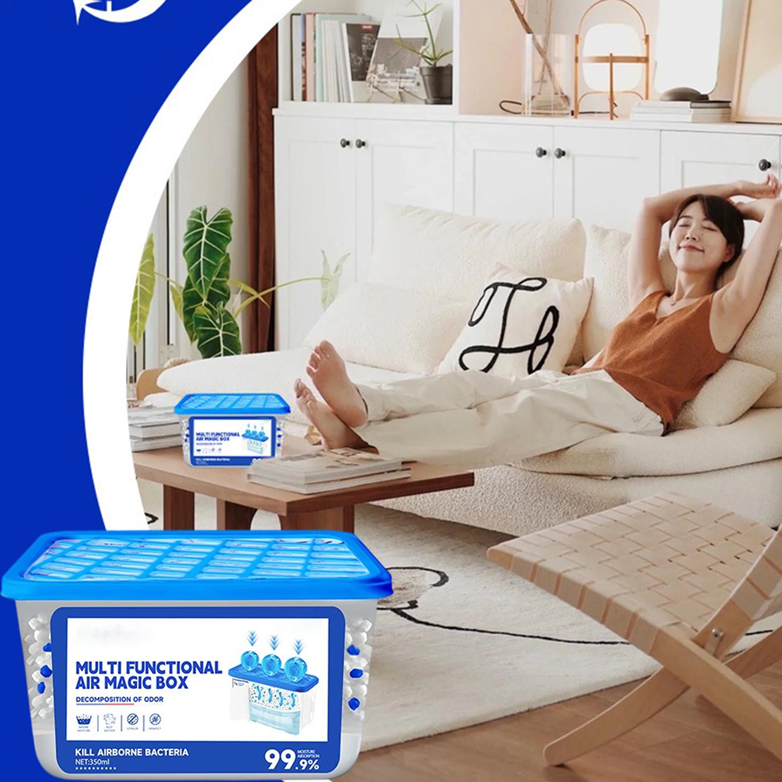 Home Bathroom Freshener - Dust Removal Box 350ml Long-Lasting Scented