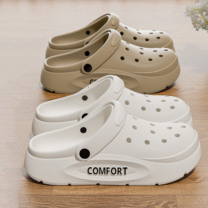 Home Outside Bathroom - Women's Men's Slippers Summer Anti-Slip Couple
