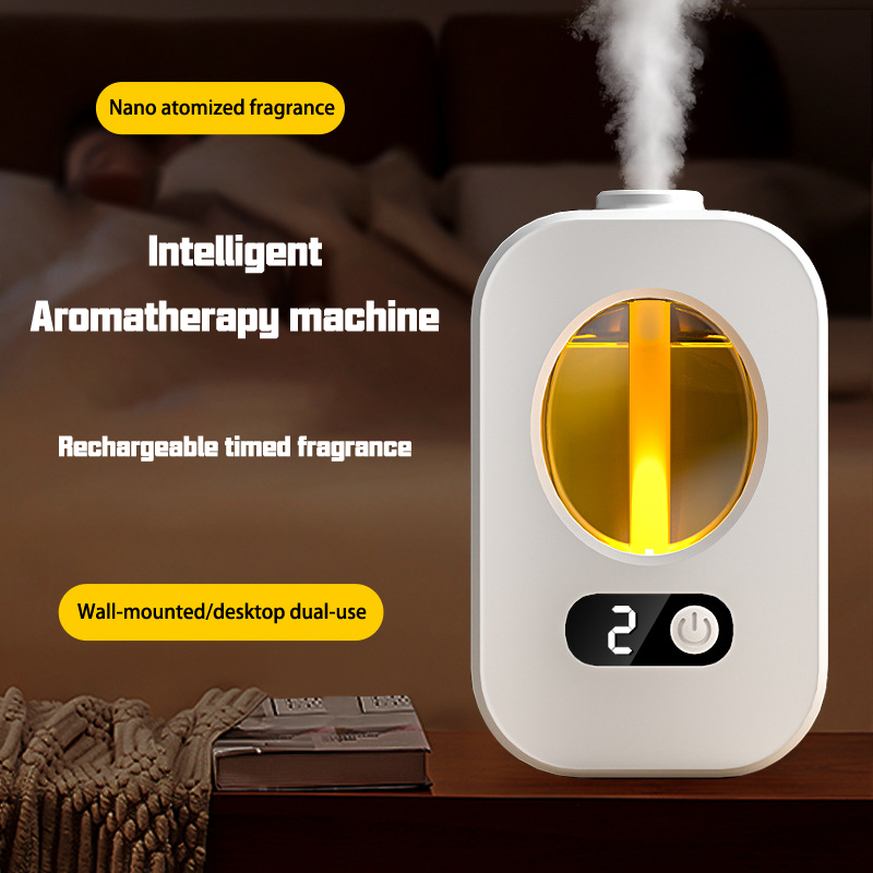 Home Bathroom Freshener - Automatic Diffuser Aromatherapy Machine Air Fragrance