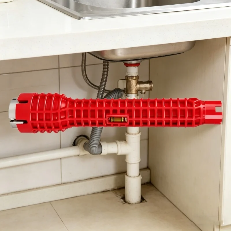 Home Bathroom Repair - Universal Plumbing Tool Double Head Sink
