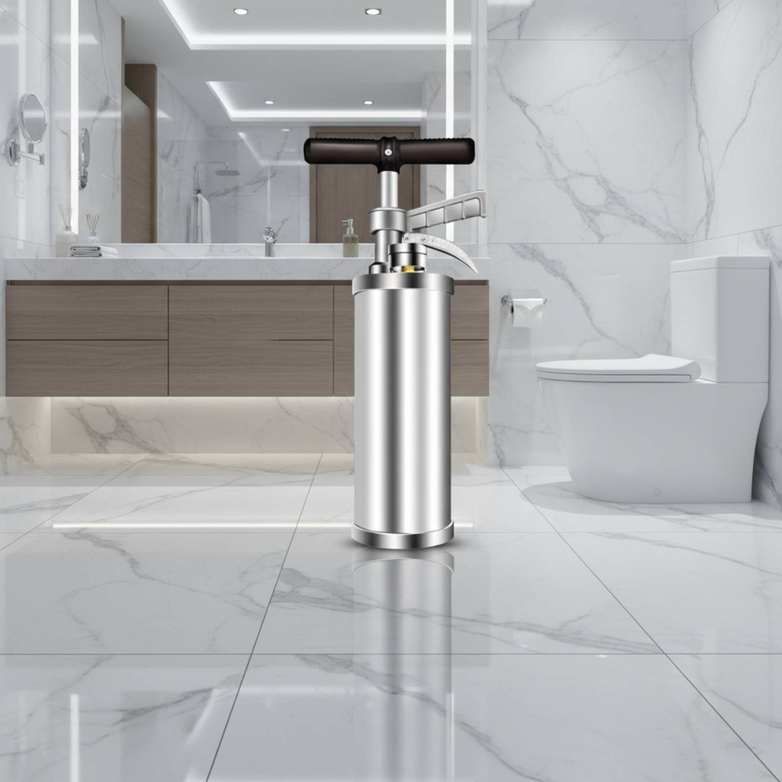 Home Bathroom Pressure Pump - Air Pressure Drain Unclogger Quick Unclogging