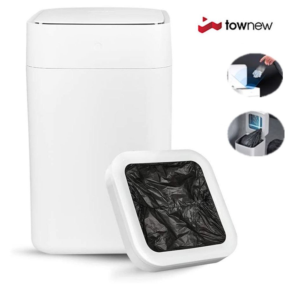 Home Bathroom Trash Can - Townew T1S Smart Sensor Kitchen Garbage