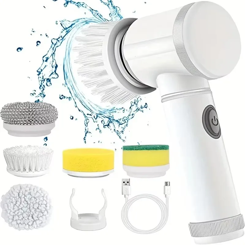 Home Bathroom Renovation - New Cordless Spin Scrubber Electric Rechargeable