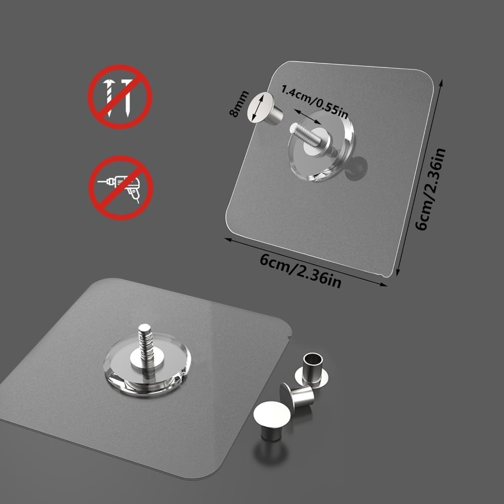 14 Pack Adhesive Wall Hooks No - Home Office Bathroom 评论和价格