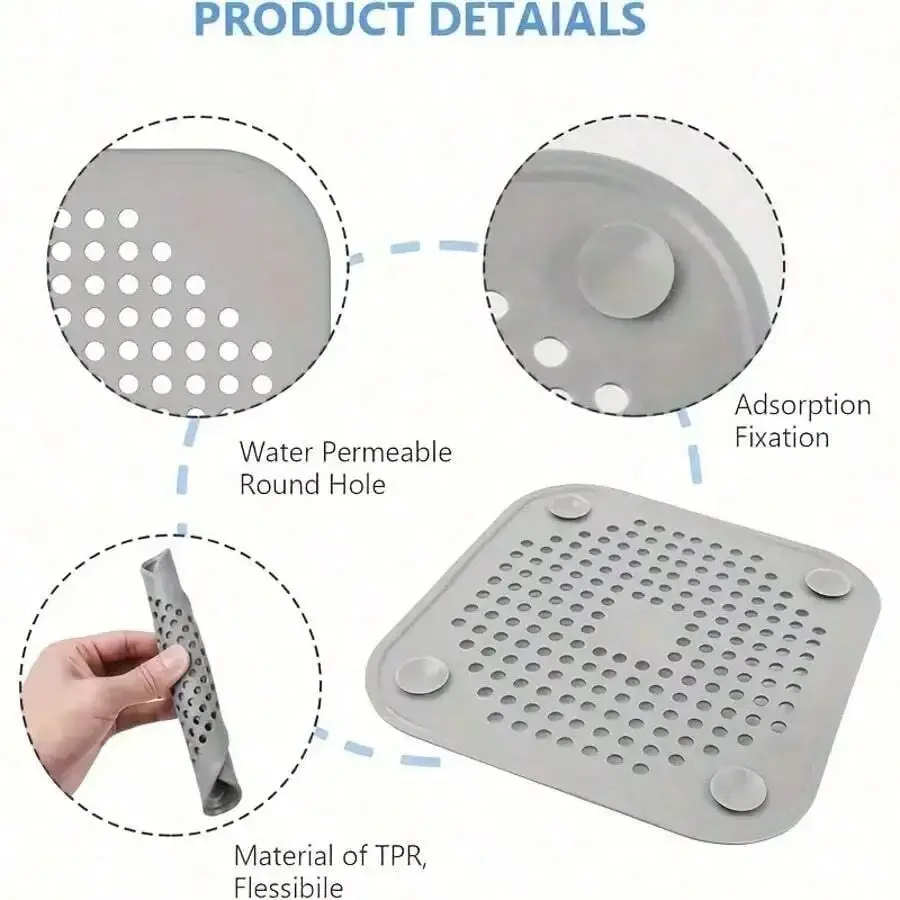 1/3pcs Silicone Hair Catcher,  - Drain Hair Catcher 评论和价格