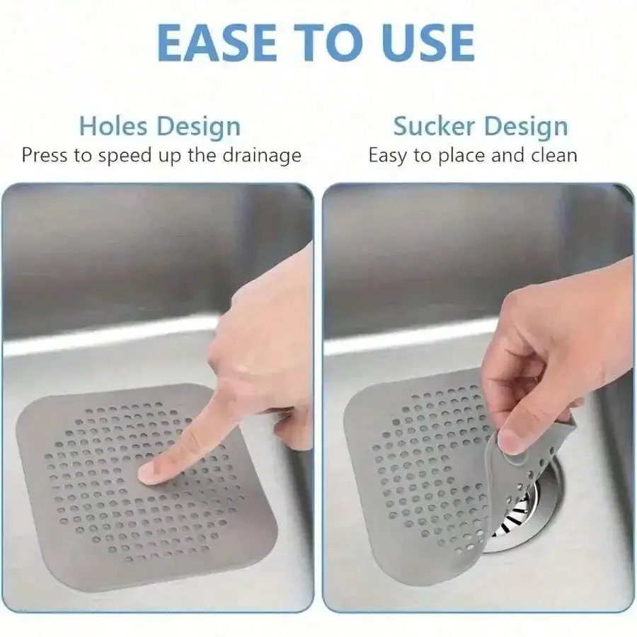 1/3pcs Silicone Hair Catcher,  - Drain Hair Catcher 评论和价格