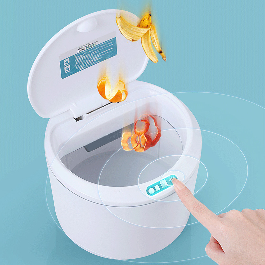 Electric Sensor Auto Trash Bin - Home Bathroom Trash Can 评论和价格