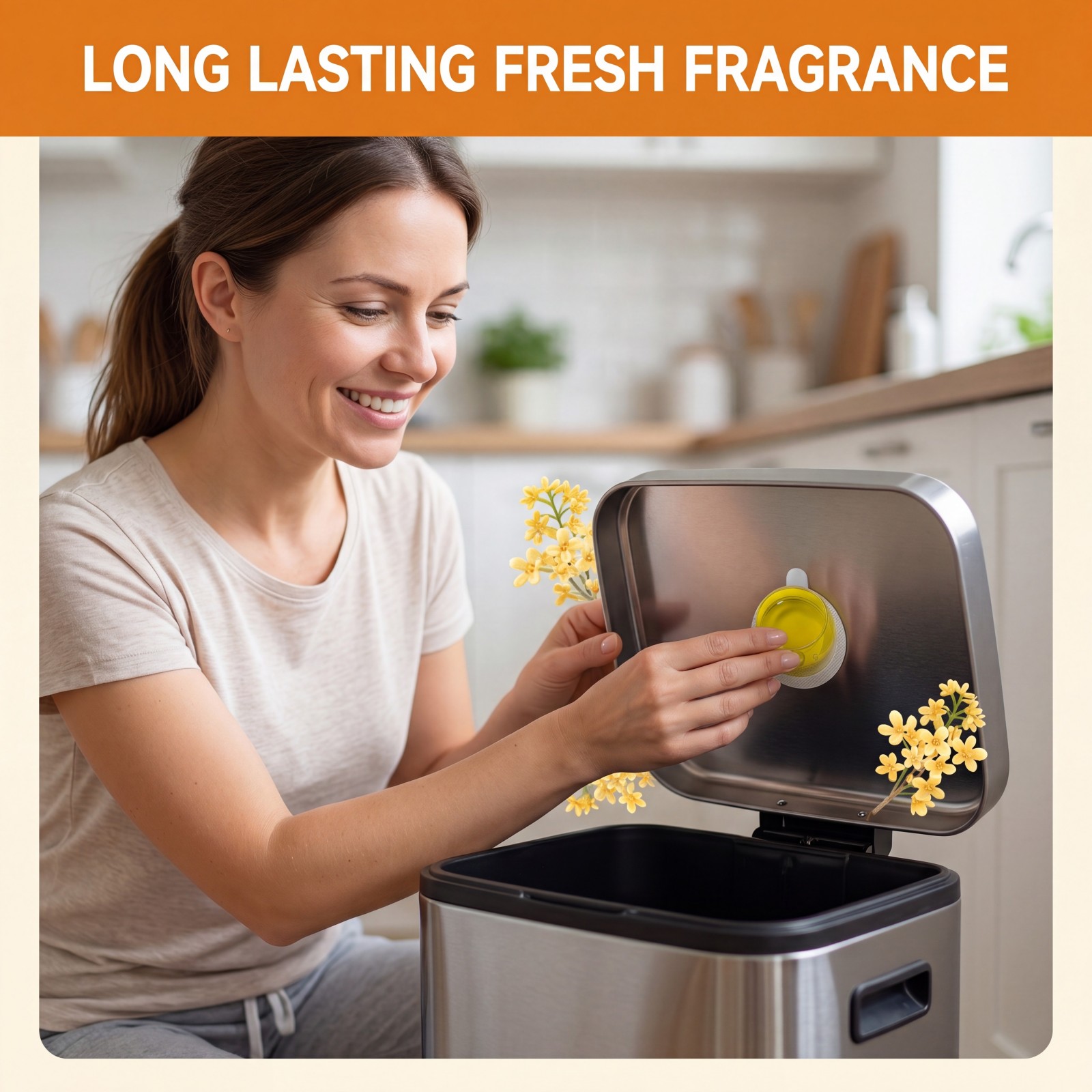 6x Osmanthus Trash Can Deodori - Home Bathroom Freshener 评论和价格