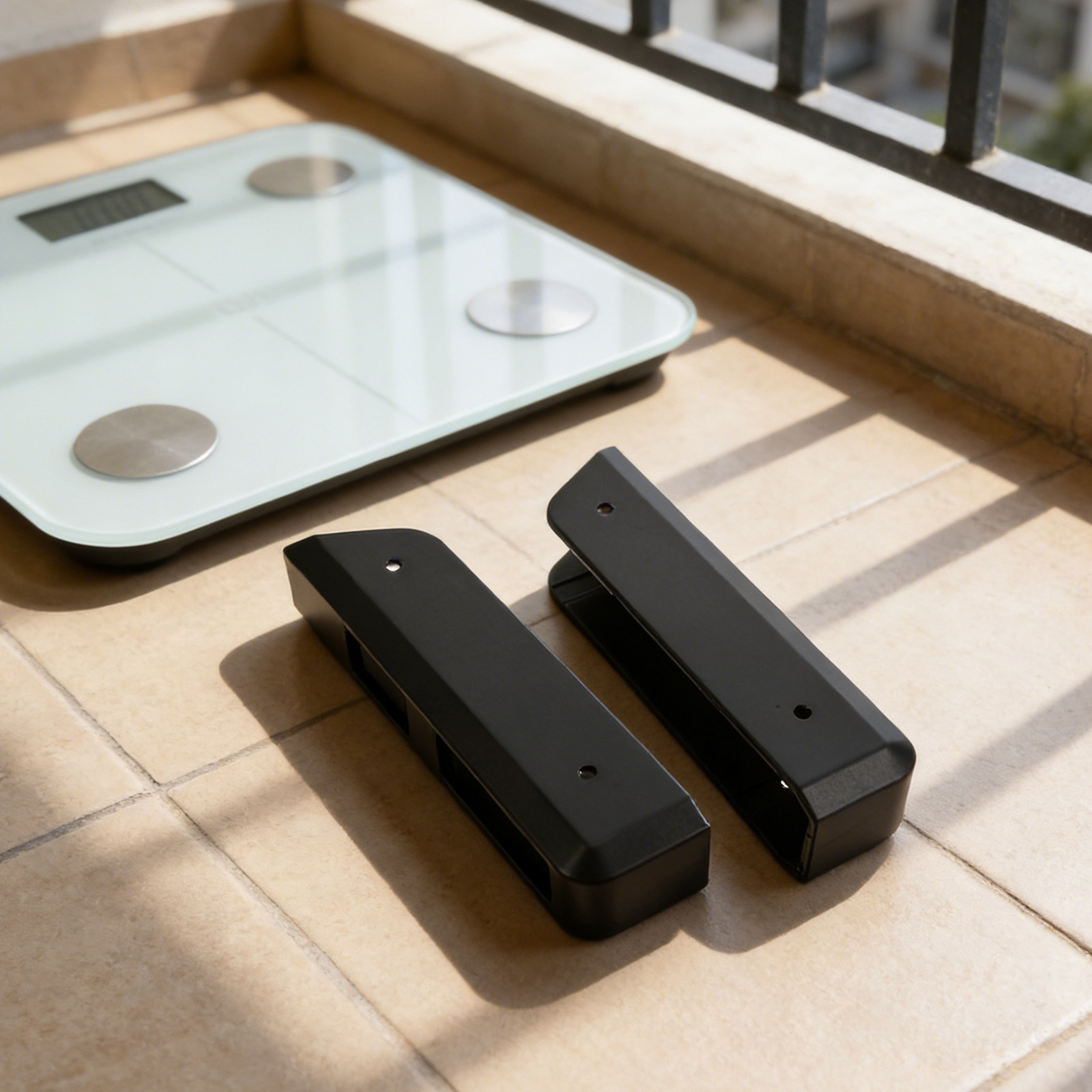 1Pair Wall Mounted Scale Holde - Home Bathroom Scales 评论和价格