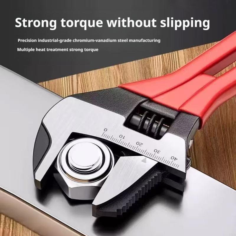 Adjustable Wrench with Wide Op - Home Bathroom Repair 评论和价格