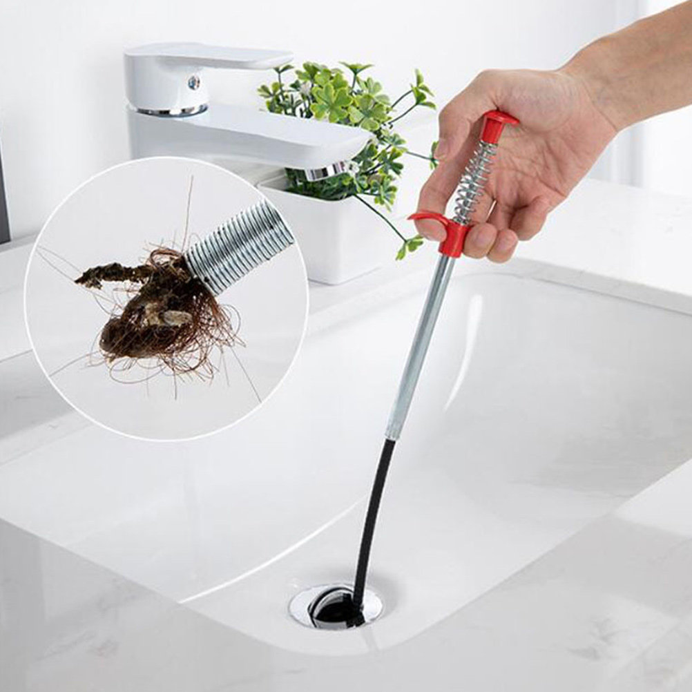 2Pcs Bendable Drain Cleaning T - Drain Hair Catcher 评论和价格