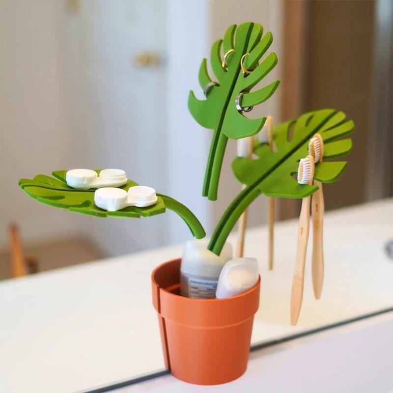 【Nice】Mirror Monstera Bathroom - Home Bathroom Renovation 评论和价格