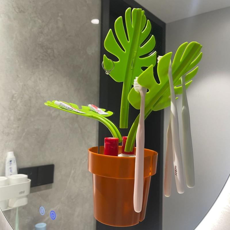 【Nice】Mirror Monstera Bathroom - Home Bathroom Renovation 评论和价格