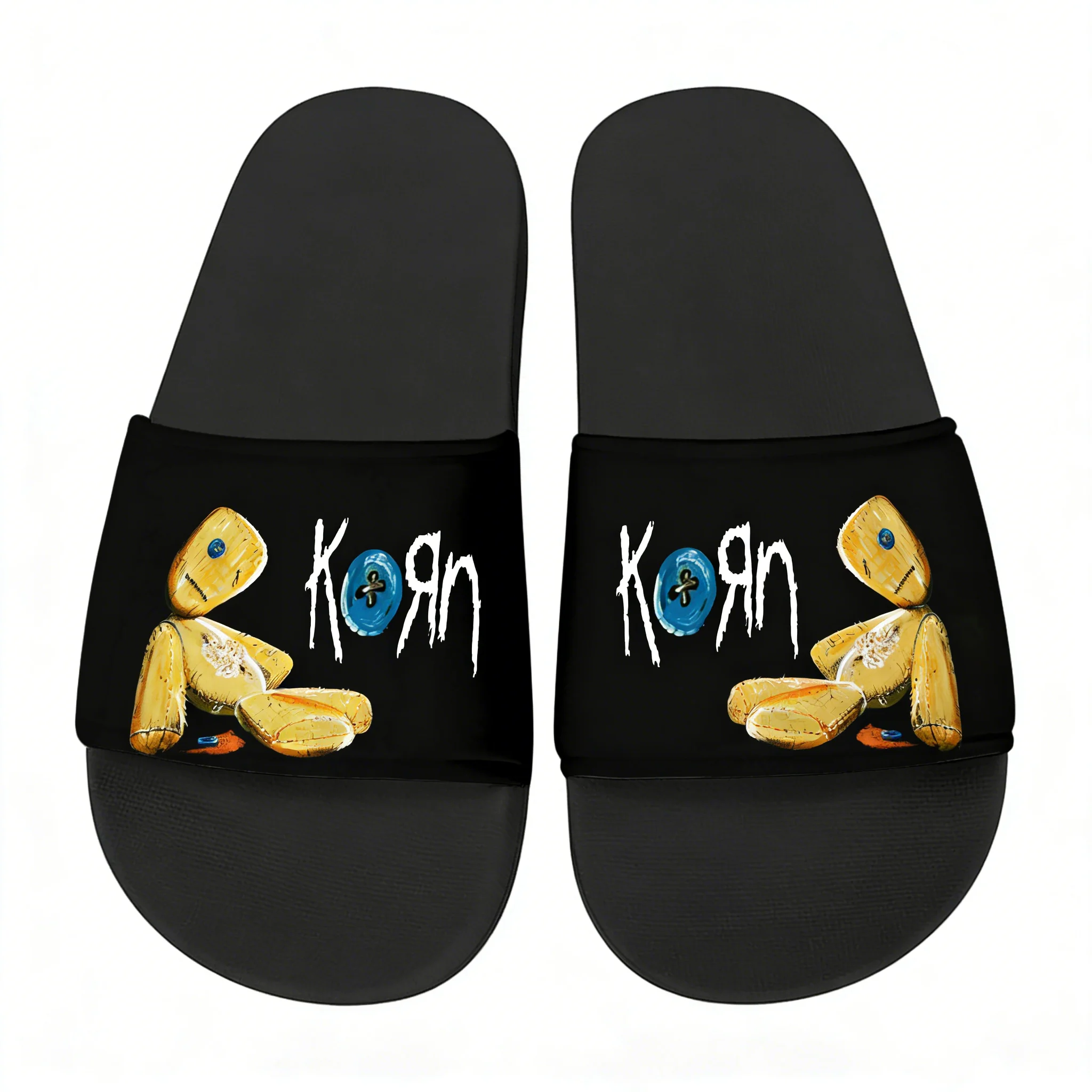 Korn Rock Band Slippers Home W - Home Outside Bathroom 评论和价格