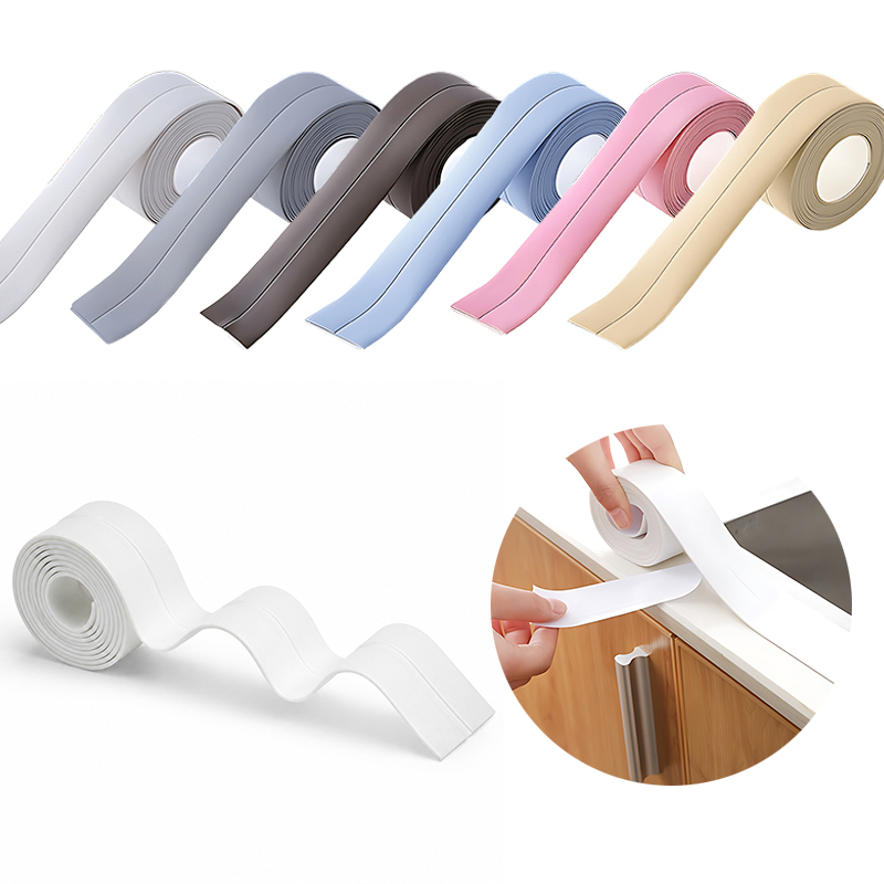 2Rolls Colorful Anti Mold Tape - Home Bathroom Renovation 评论和价格