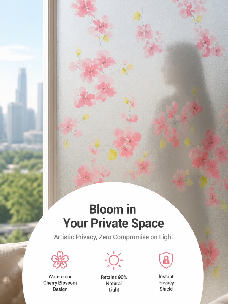 Frosted Privacy Window Film Tr - Home Office Bathroom 评论和价格