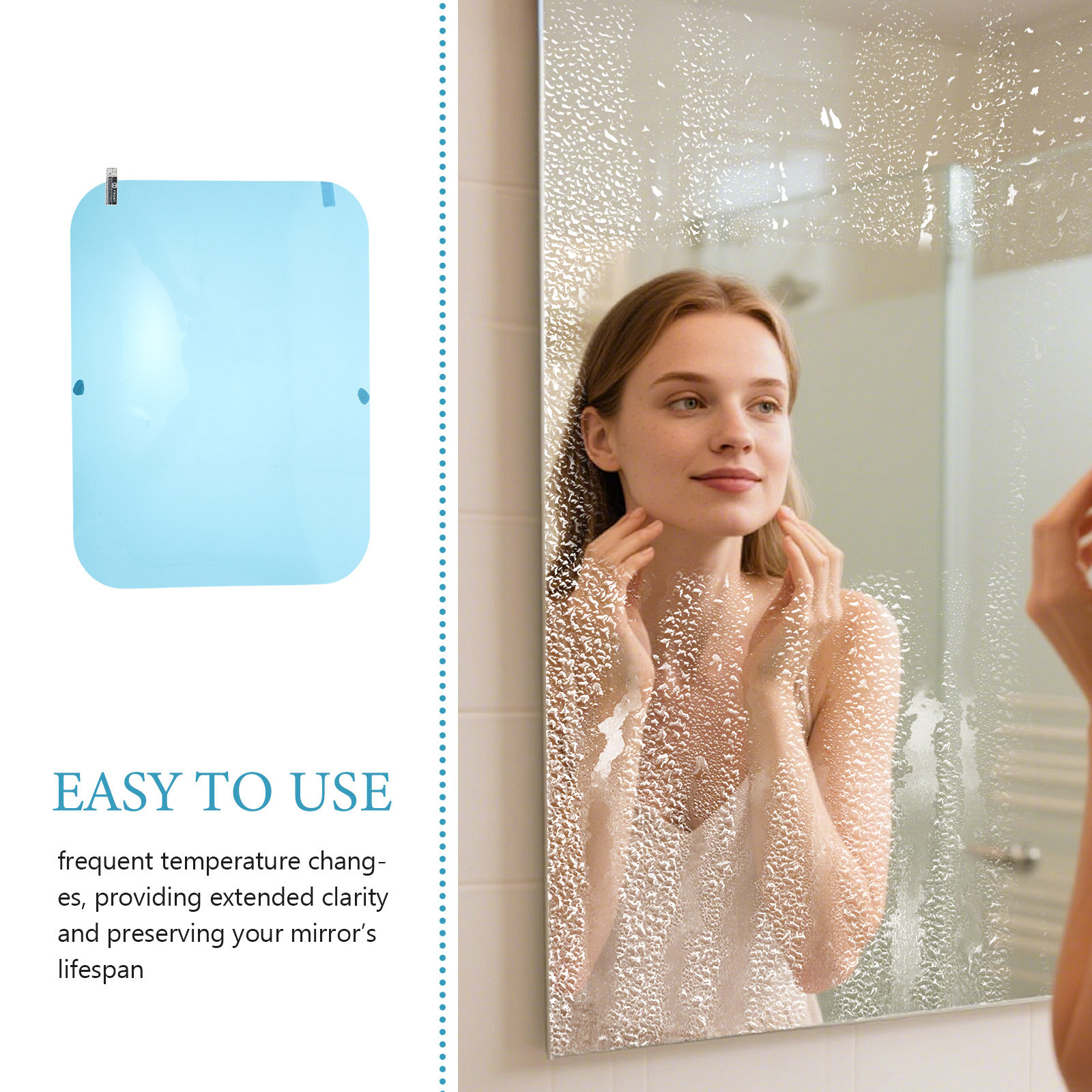 Anti-Fog Protective Film 12.6x - Home Office Bathroom 评论和价格