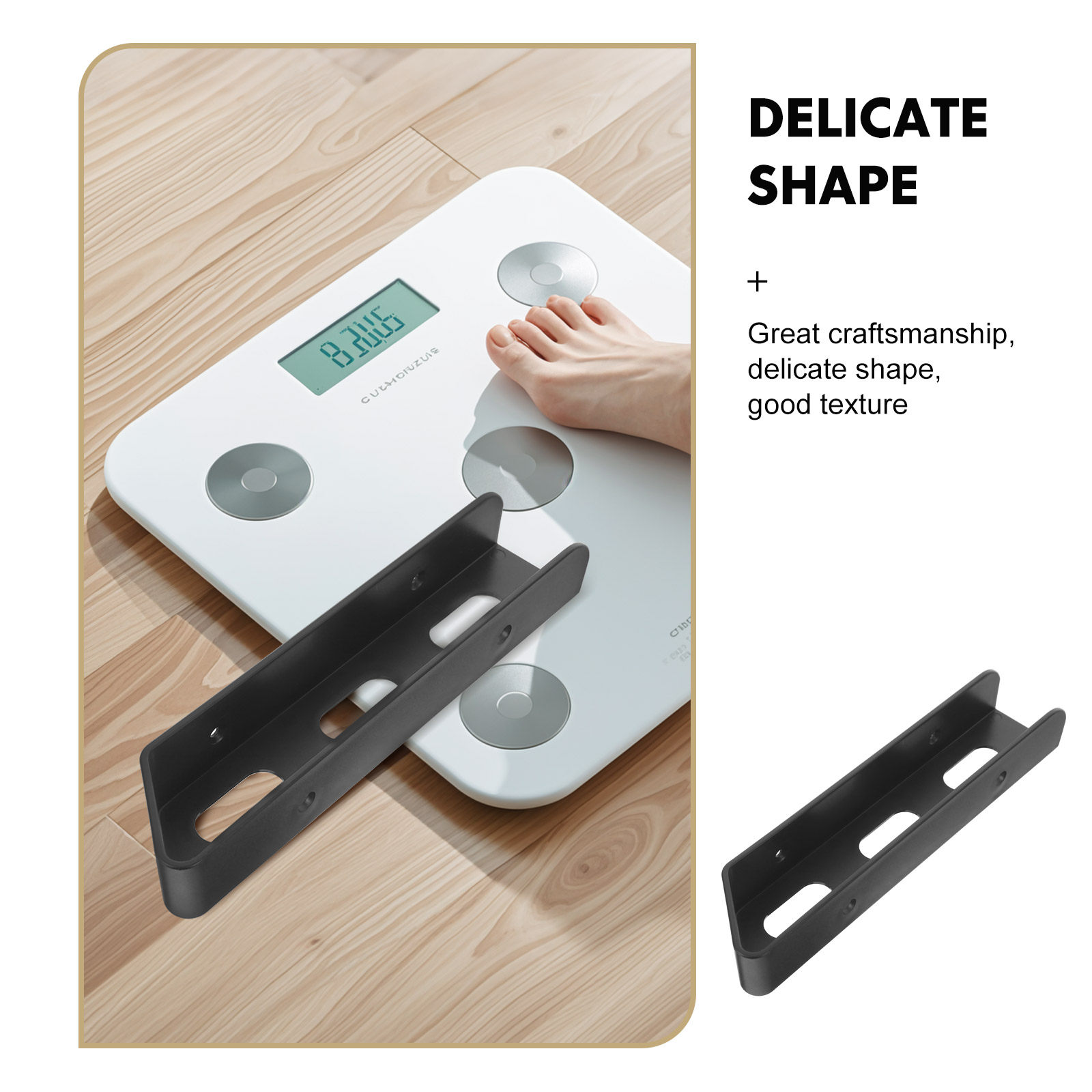 1Set Wall Mounted Weight Scale - Home Bathroom Scales 评论和价格