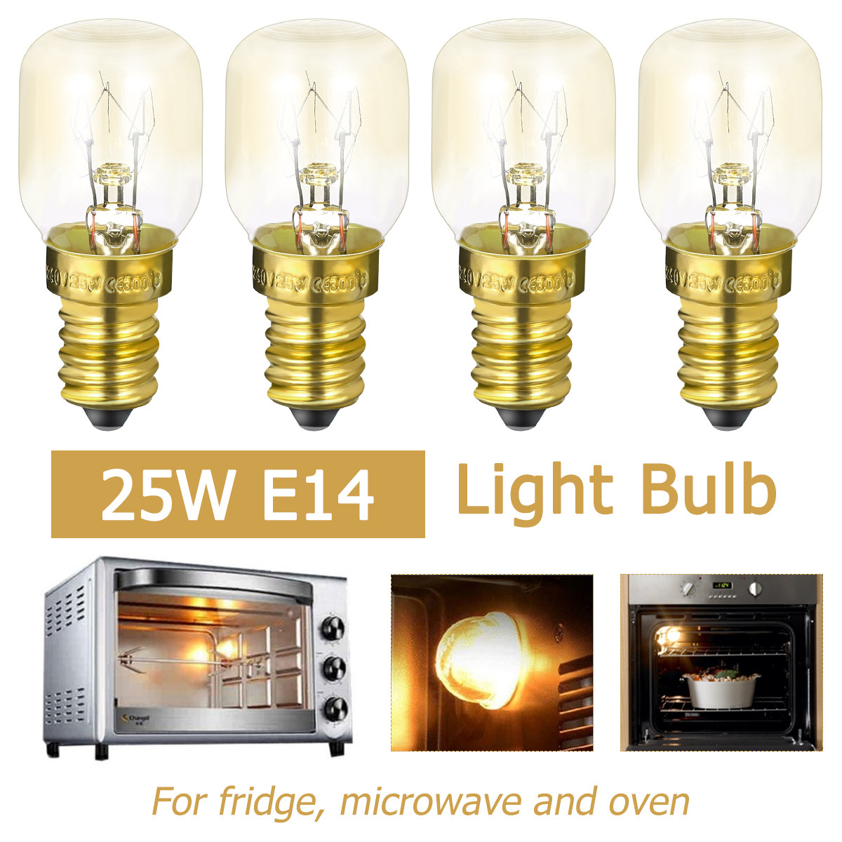 4Pcs E14 Small Screw Heat Resi - Home Kitchen & Bathroom 评论和价格