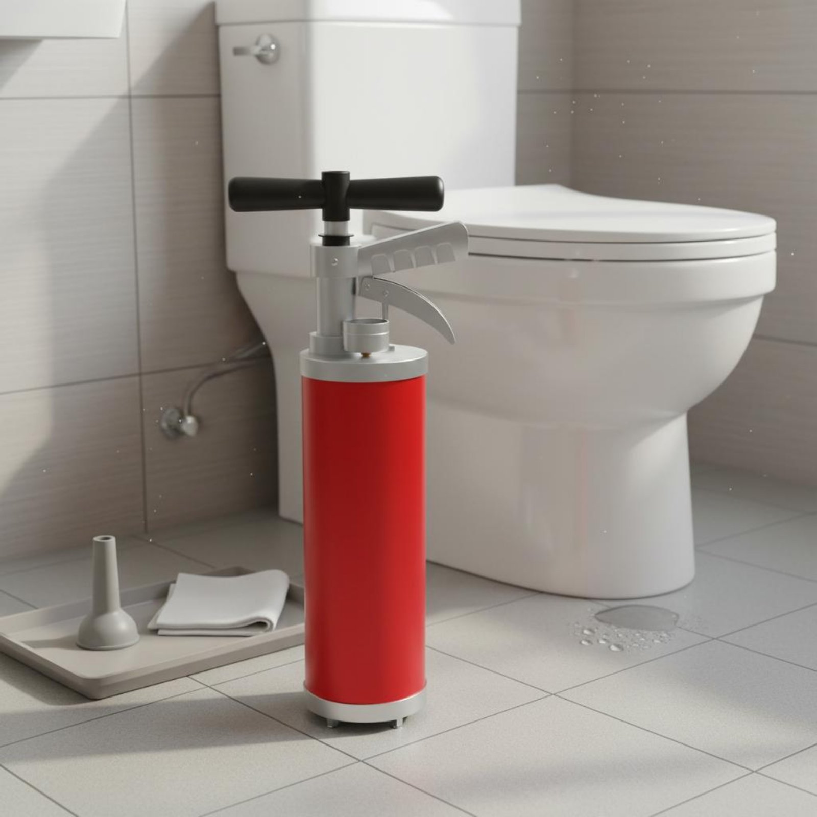Air Pressure Drain Unclogger Q - Home Bathroom Pressure Pump 评论和价格