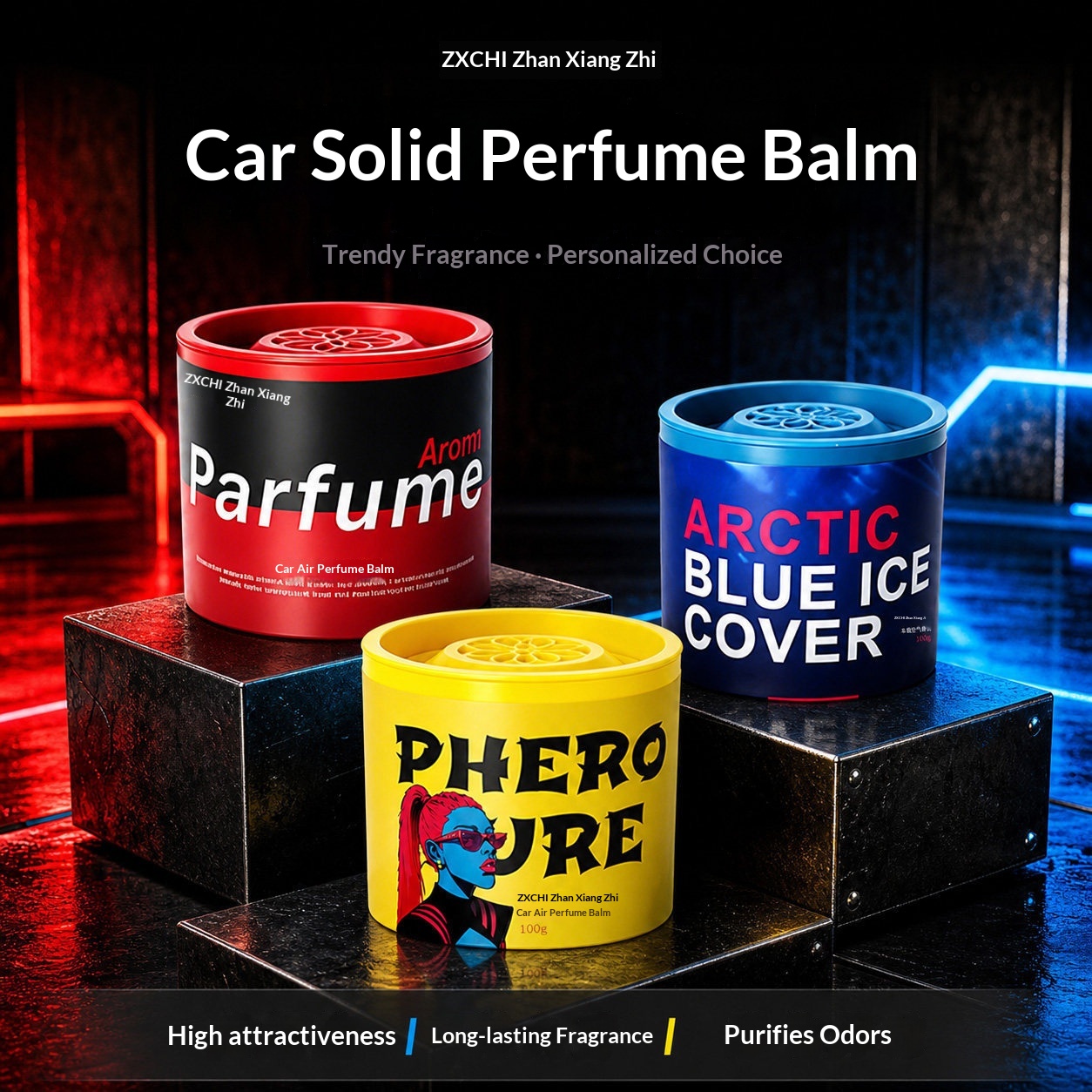 XMSJ Luxury Punk Solid Car Per - Home Bathroom Freshener 评论和价格