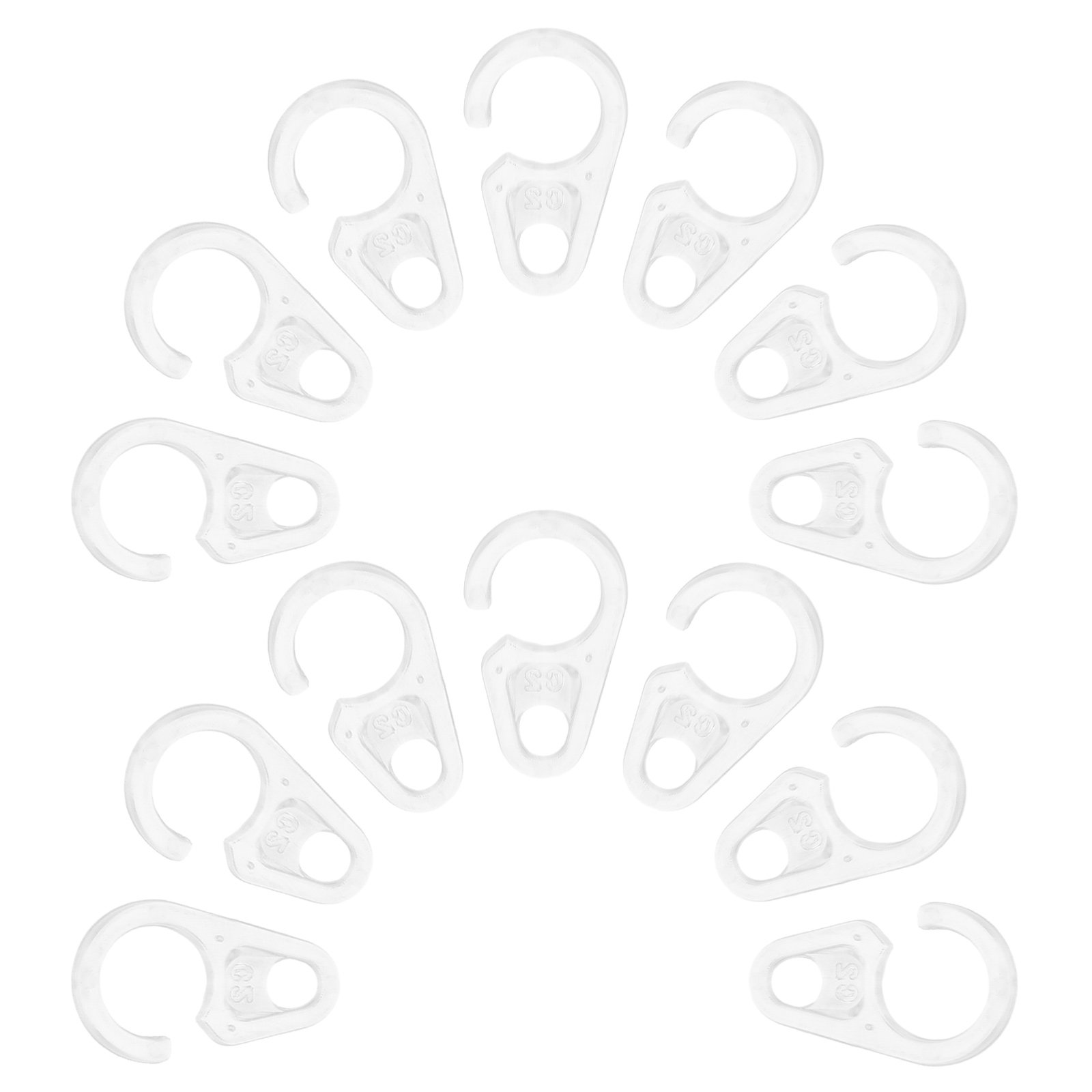 50Pcs Stylish Curtain Hook Rin - Home Office Bathroom 评论和价格
