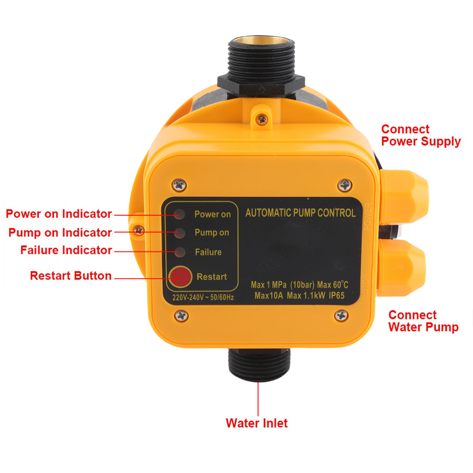 Automatic Water Pump Pressure  - Home Bathroom Pressure Pump 评论和价格