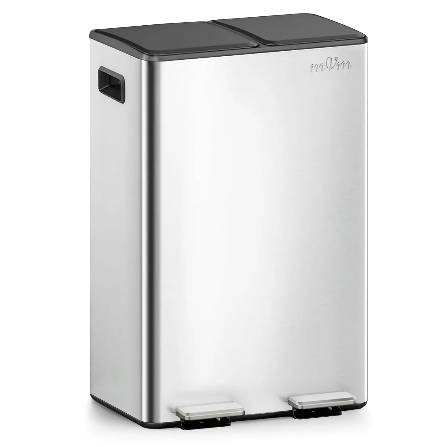 16 Gallon Stainless Steel Dual - Home Bathroom Trash Can 评论和价格