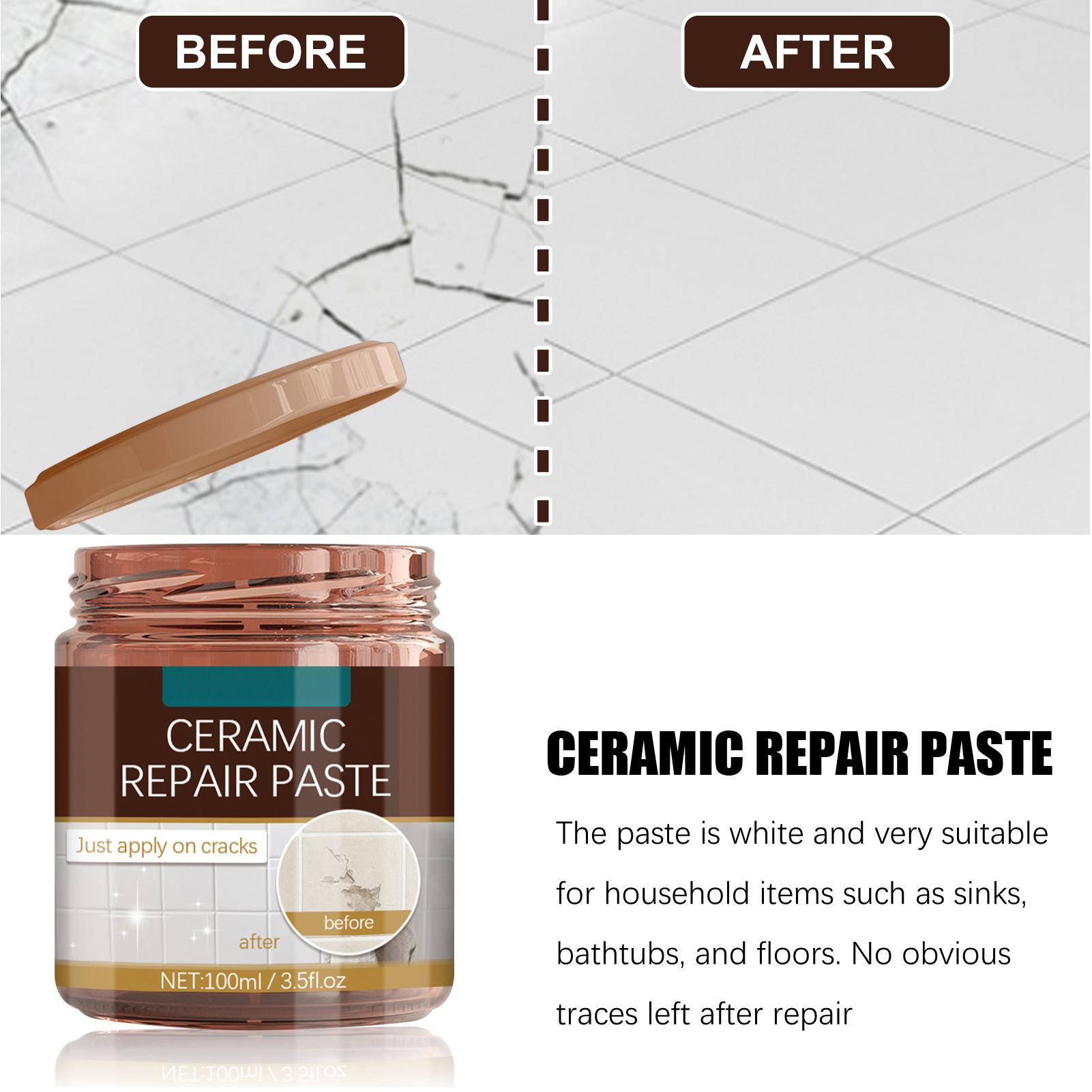 Bathtub Crack Repair Paste Kit - Home Bathroom Repair 评论和价格