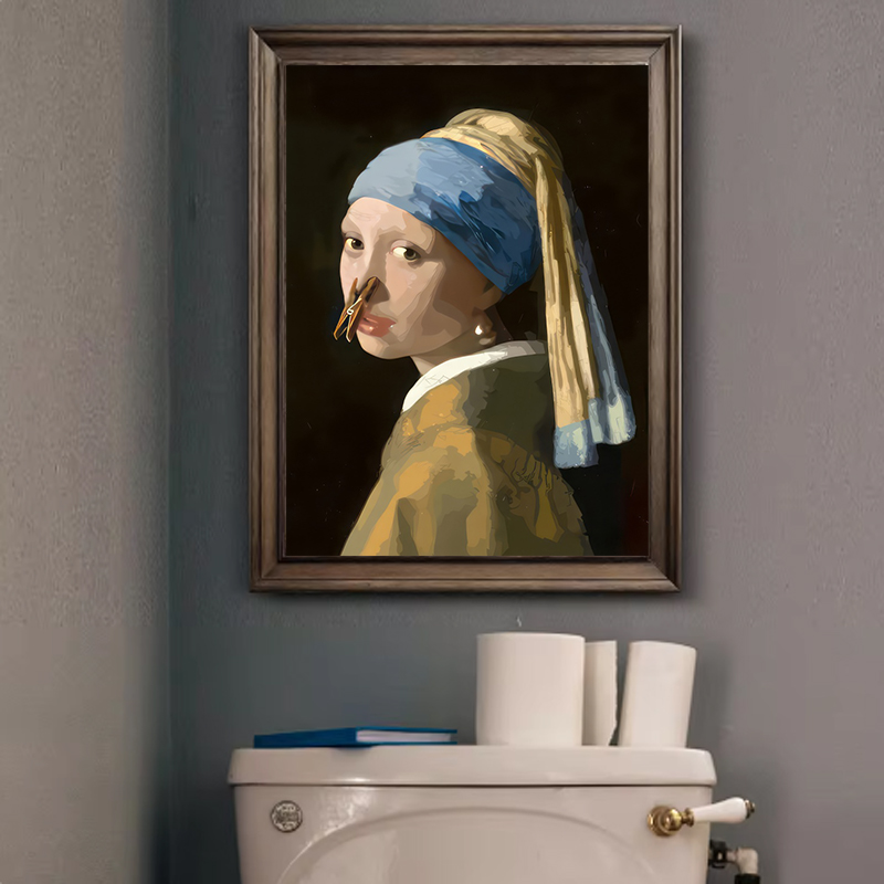 1pc Funny Abstract Bathroom To - Home Office Bathroom 评论和价格