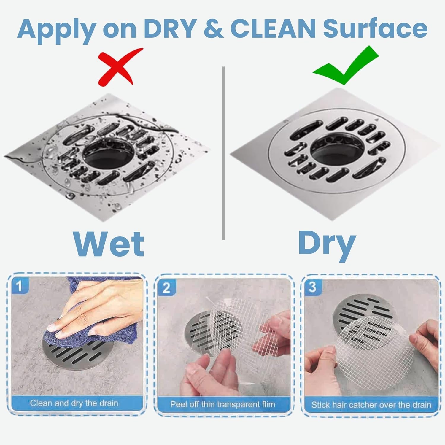 35 Pack Disposable Shower Drai - Drain Hair Catcher 评论和价格