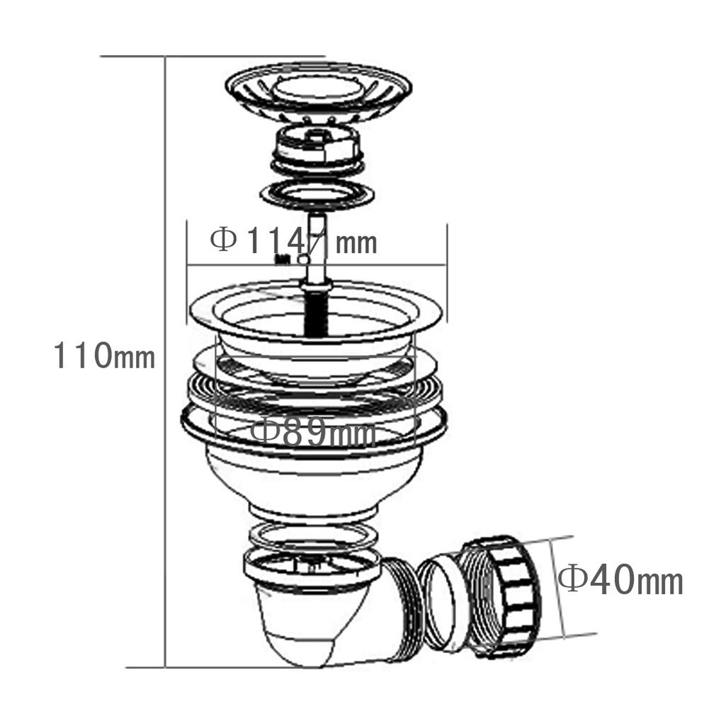 Stainless Steel Kitchen Drain  - Home Kitchen & Bathroom 评论和价格