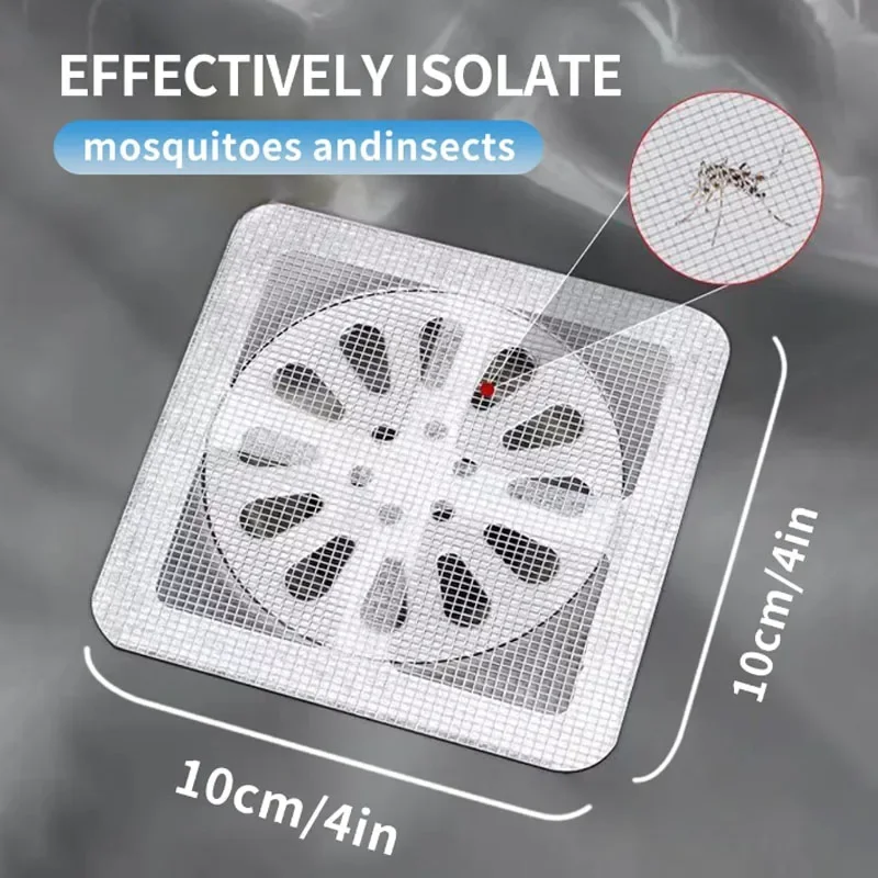 1-3Rolls Cutable Shower Drain  - Drain Hair Catcher 评论和价格