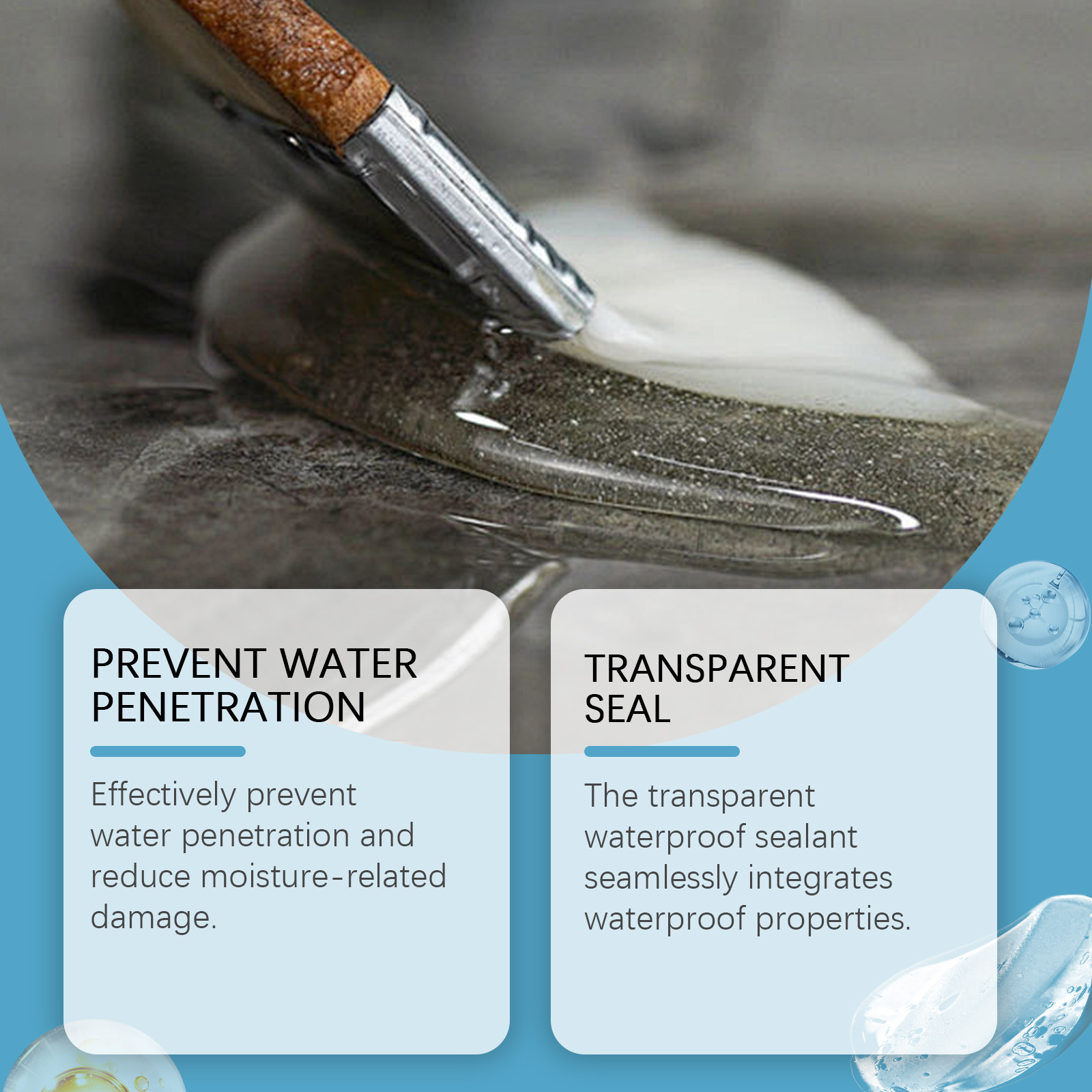 Transparent Waterproof Sealant - Home Bathroom Repair 评论和价格