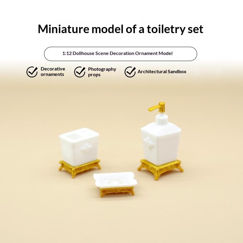 Miniature 1 12 Scale Dollhouse - Home Bathroom Scales 评论和价格