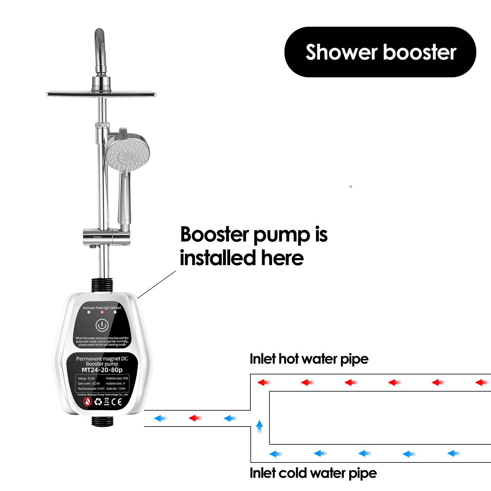 24V Water Pressure Pump Automa - Home Bathroom Pressure Pump 评论和价格