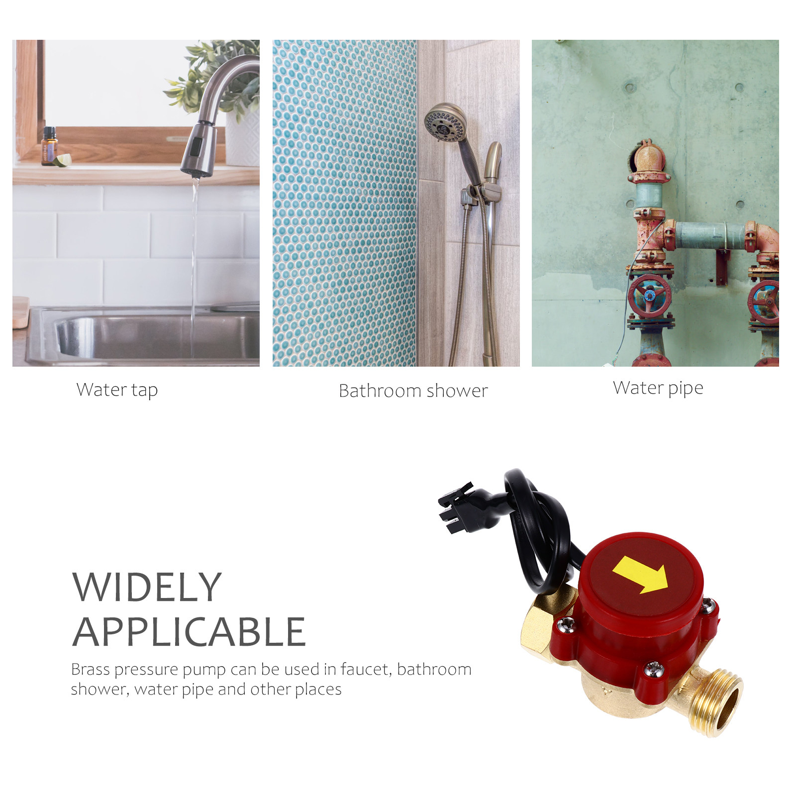 Brass Pressure Boosting Pump M - Home Bathroom Pressure Pump 评论和价格