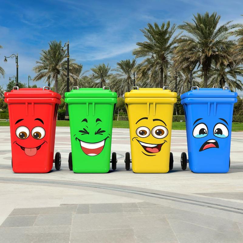 4 Pc Removable Trash Can Stick - Home Bathroom Trash Can 评论和价格